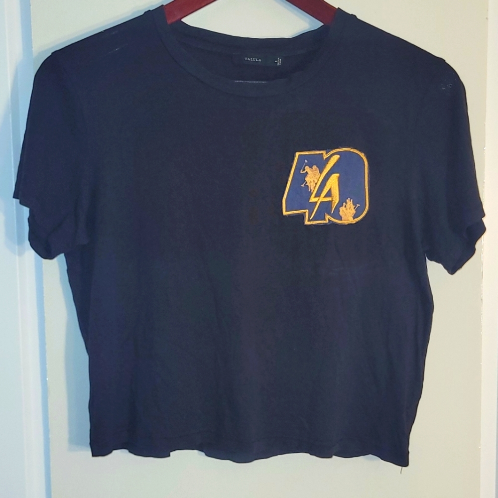 LA40 Custom Designer shirt - assassin Polo patch materials , talula shirt Small
